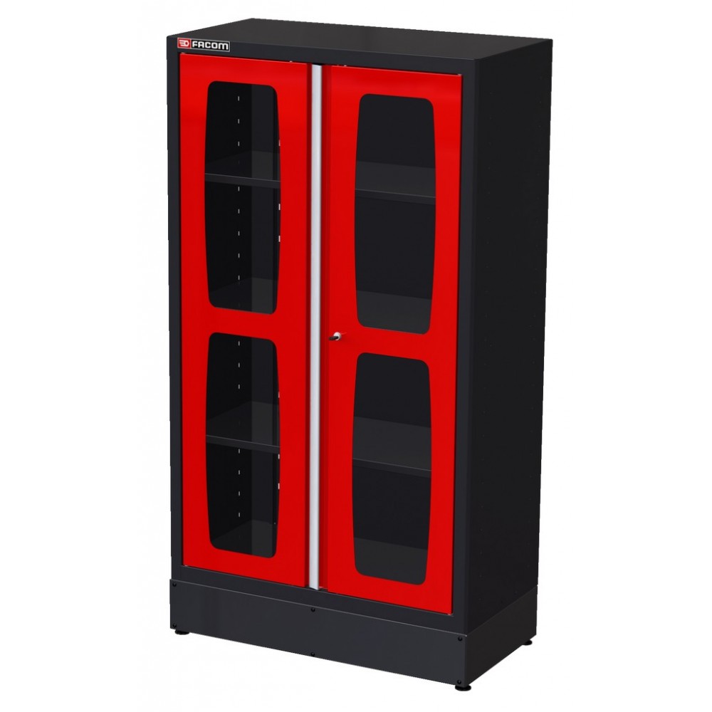 JLS ARMOIRE PORTE VITREE L1000