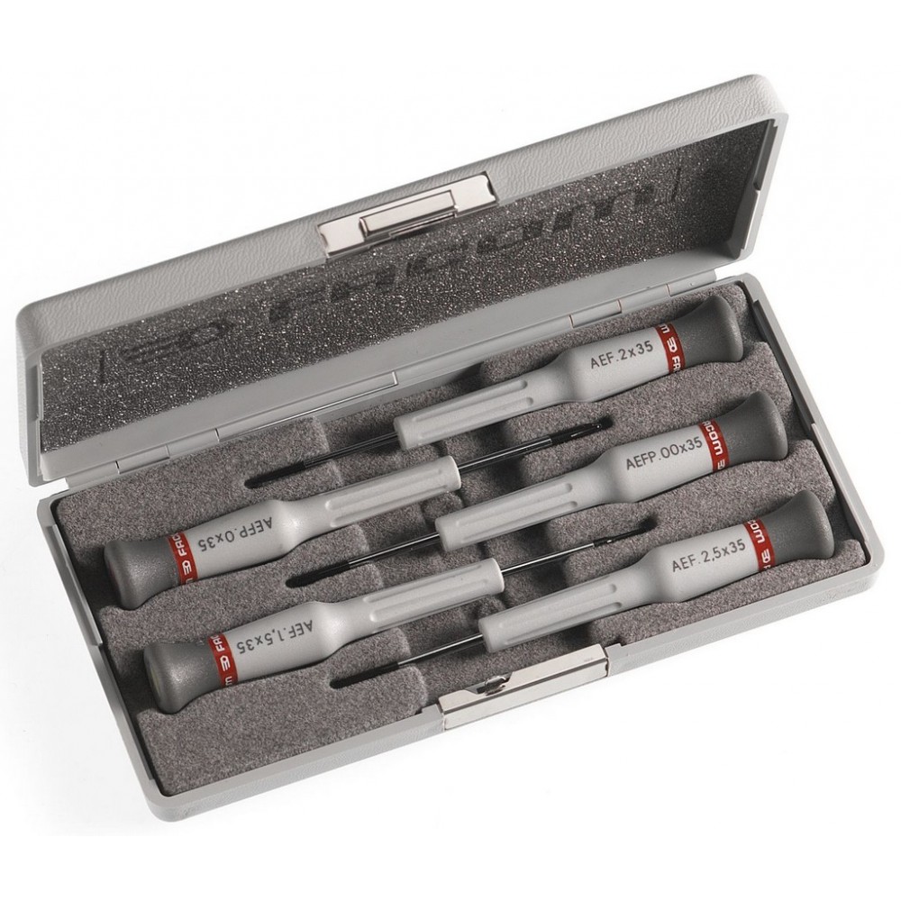 COFFRET 5 TOURNEVIS MICRO-TECH
