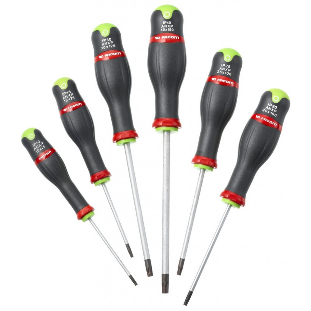 JEU DE 6 TOURNEVIS TORX +