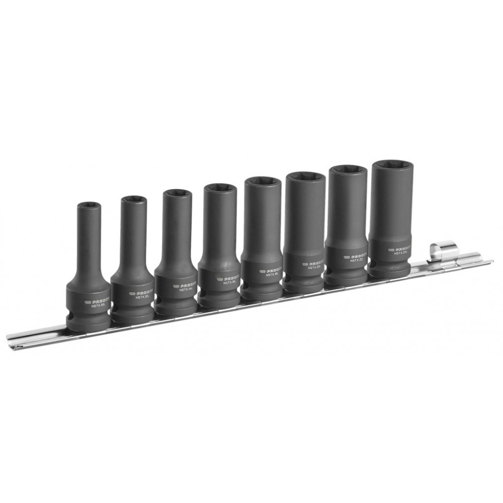 JEU DE 8 DOUILLES IMPACT TORX FEMELLE
