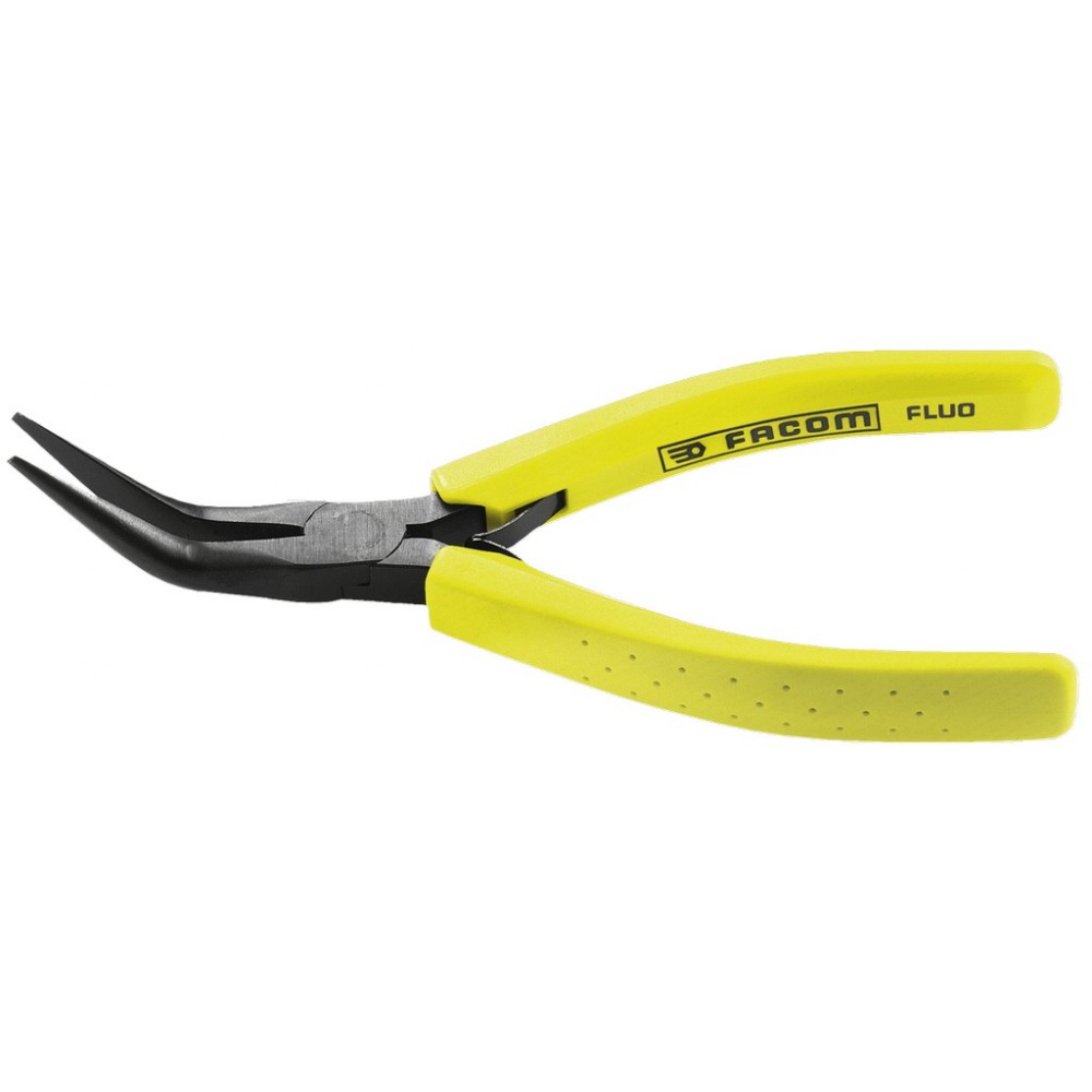 PINCE MICROTECH DEMI RONDE FLUO