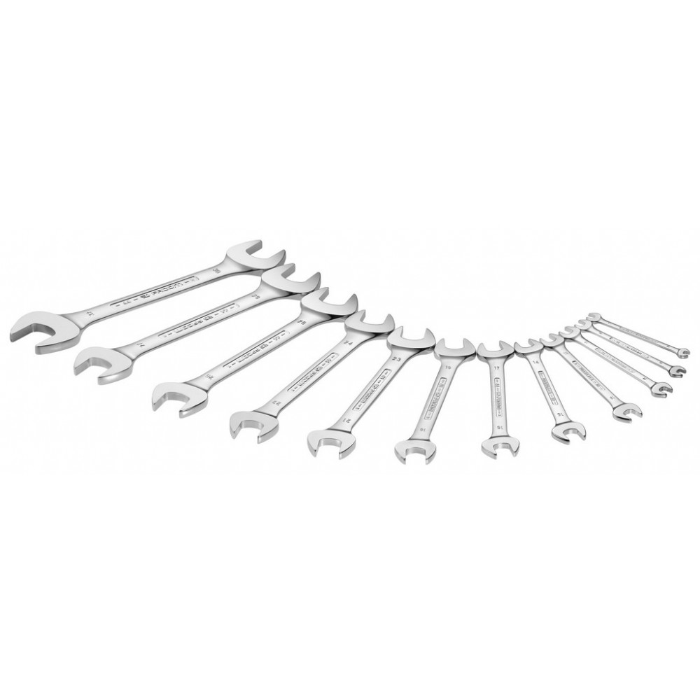JEU DE 16 CLES A FOURCHE EN MM