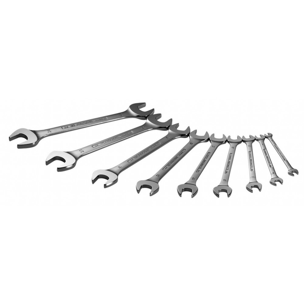 JEU DE 8 CLES A FOURCHE EN MM