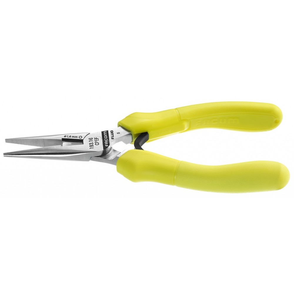 PINCE DEMI RONDE BEC COURTS FLUO