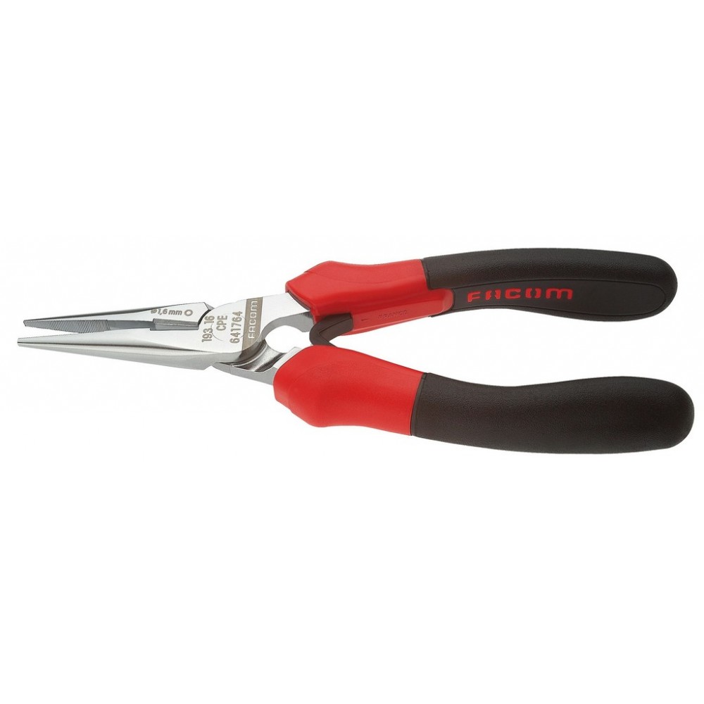 PINCE DEMI-RONDE GAINEE 16CM