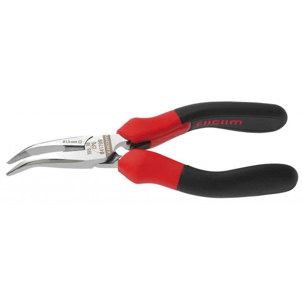 PINCE DEMI-RONDE GAINEE 16CM