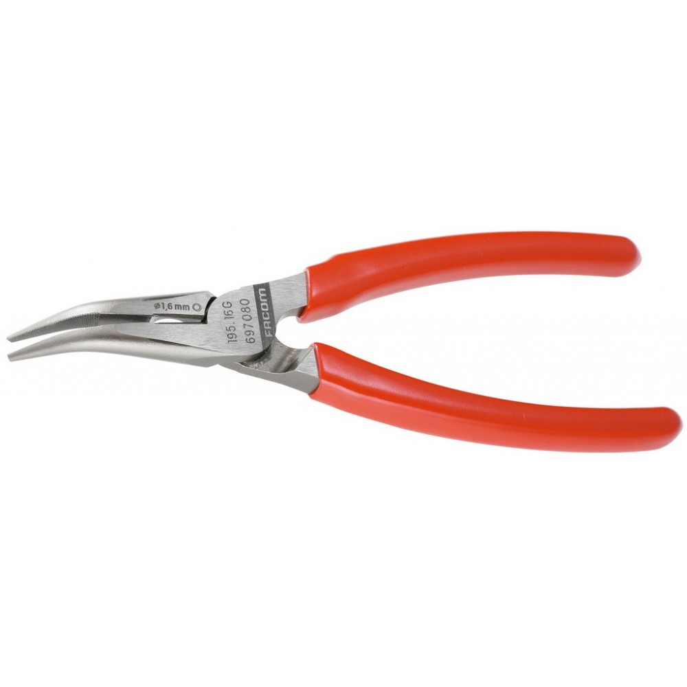 PINCE DEMI-RONDE PVC 16CM