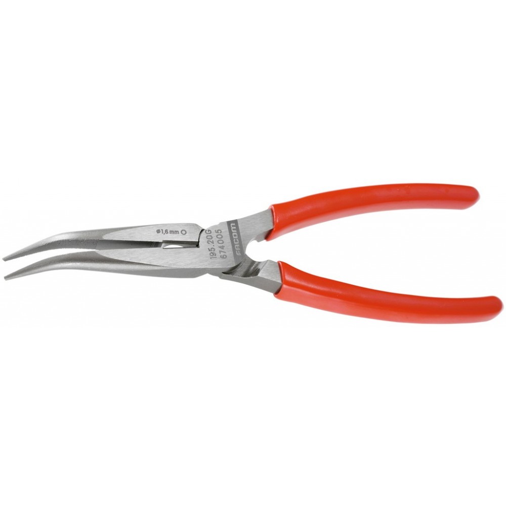 PINCE DEMI-RONDE PVC 20CM