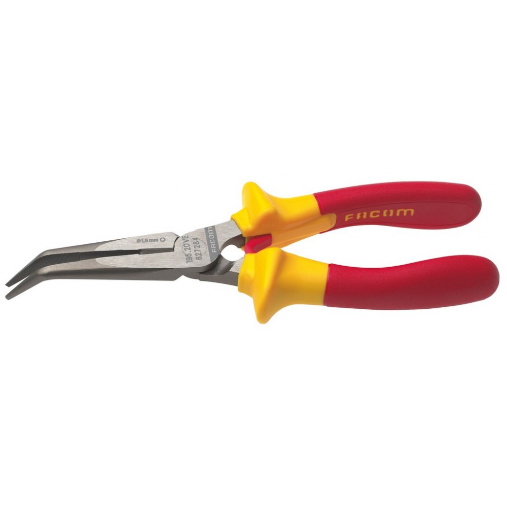 PINCE DEMI-RONDE 1000V 16CM