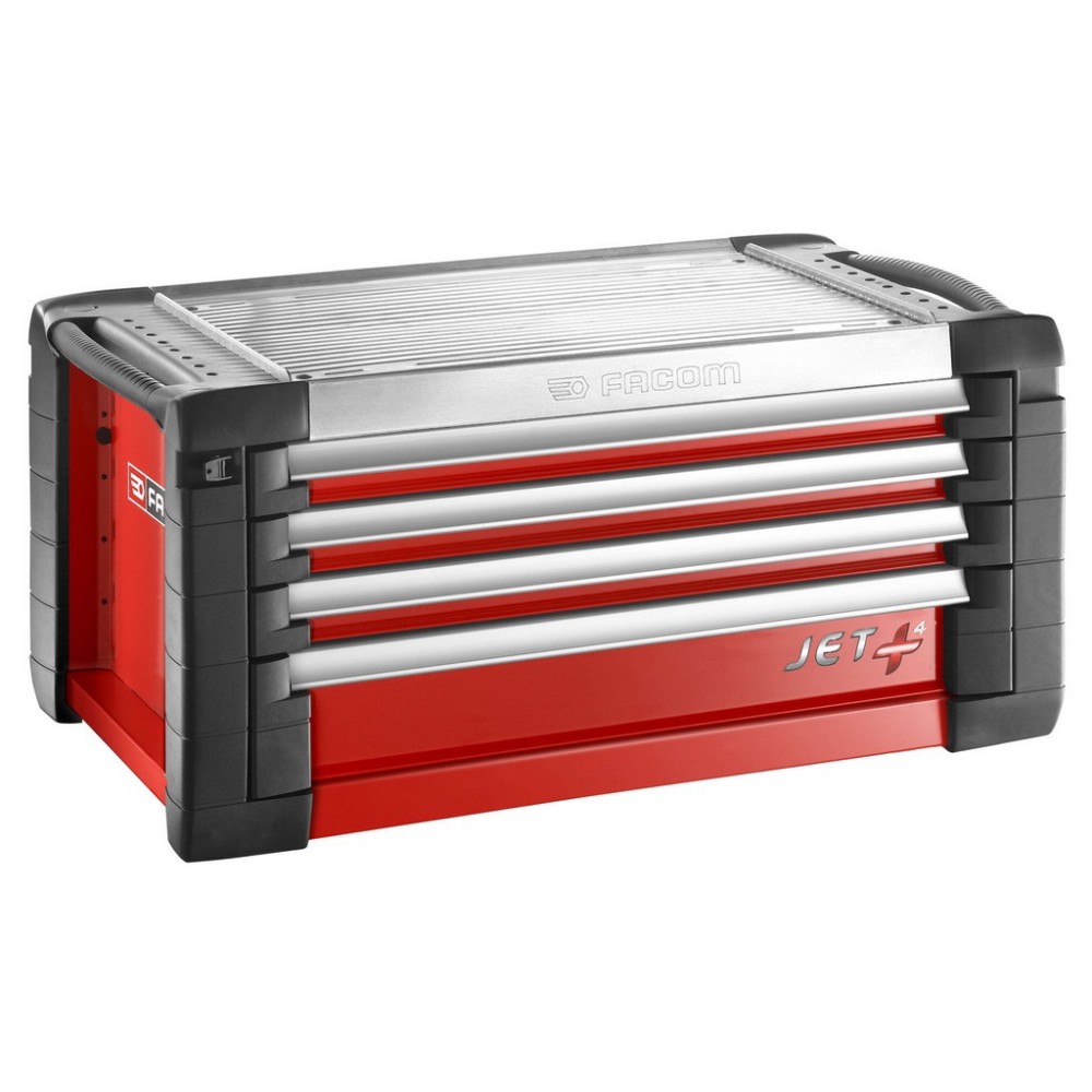 COFFRE JETM4 4TIROIRS ROUGE