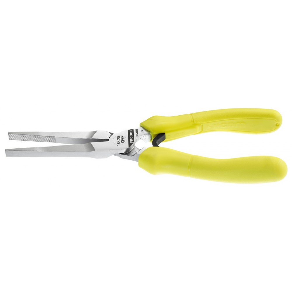PINCE BECS PLATS 20CM FLUO
