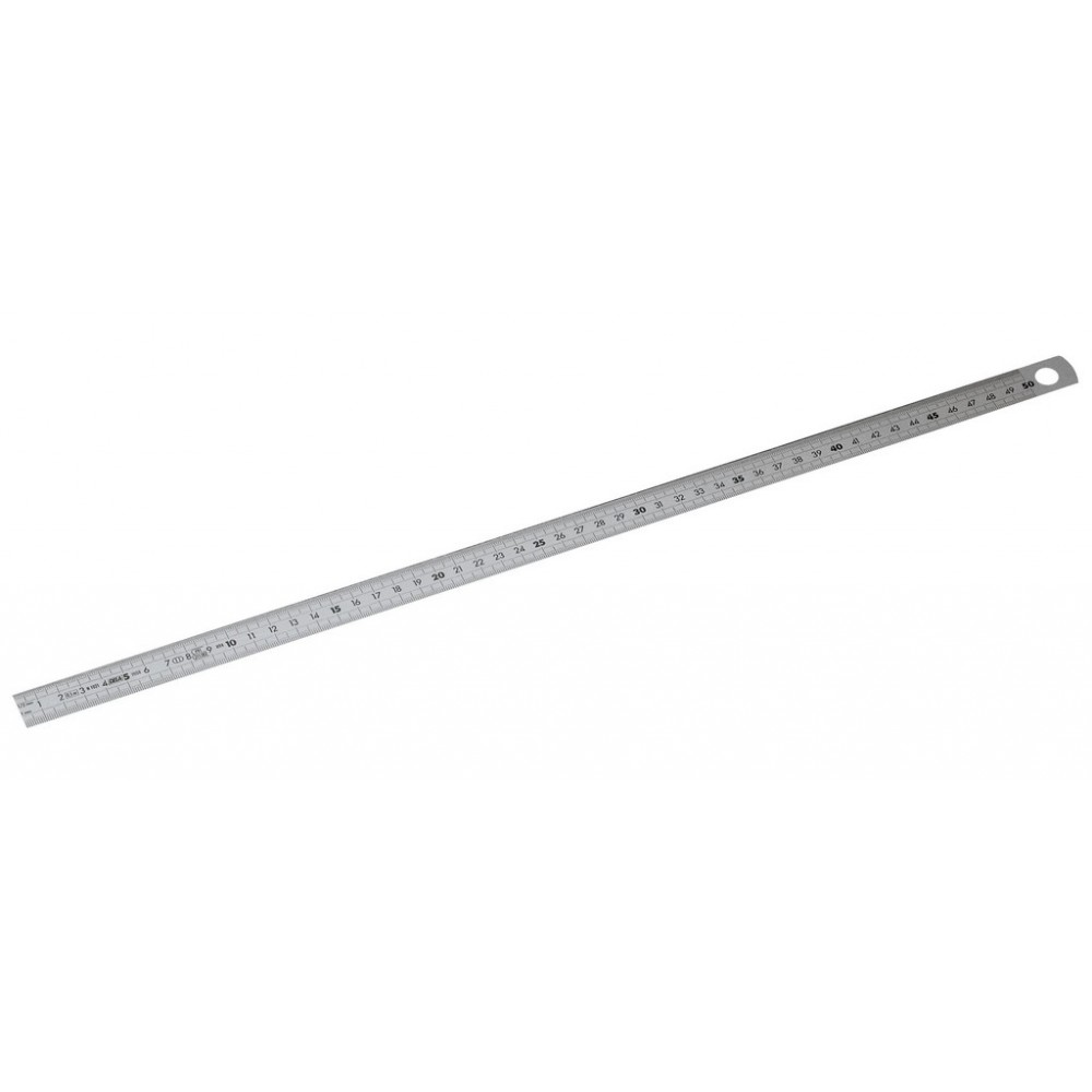 1000 MM METRIQUE REGLET INOX 1 FACE