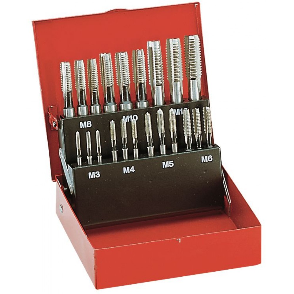 JEU 21 TARAUDS STANDARD M3-M12