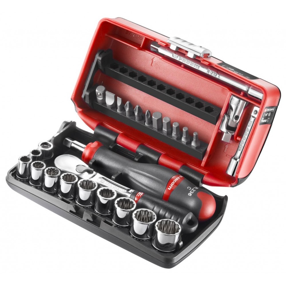 COFFRET DOUILLES 1/4'INCH-12PT