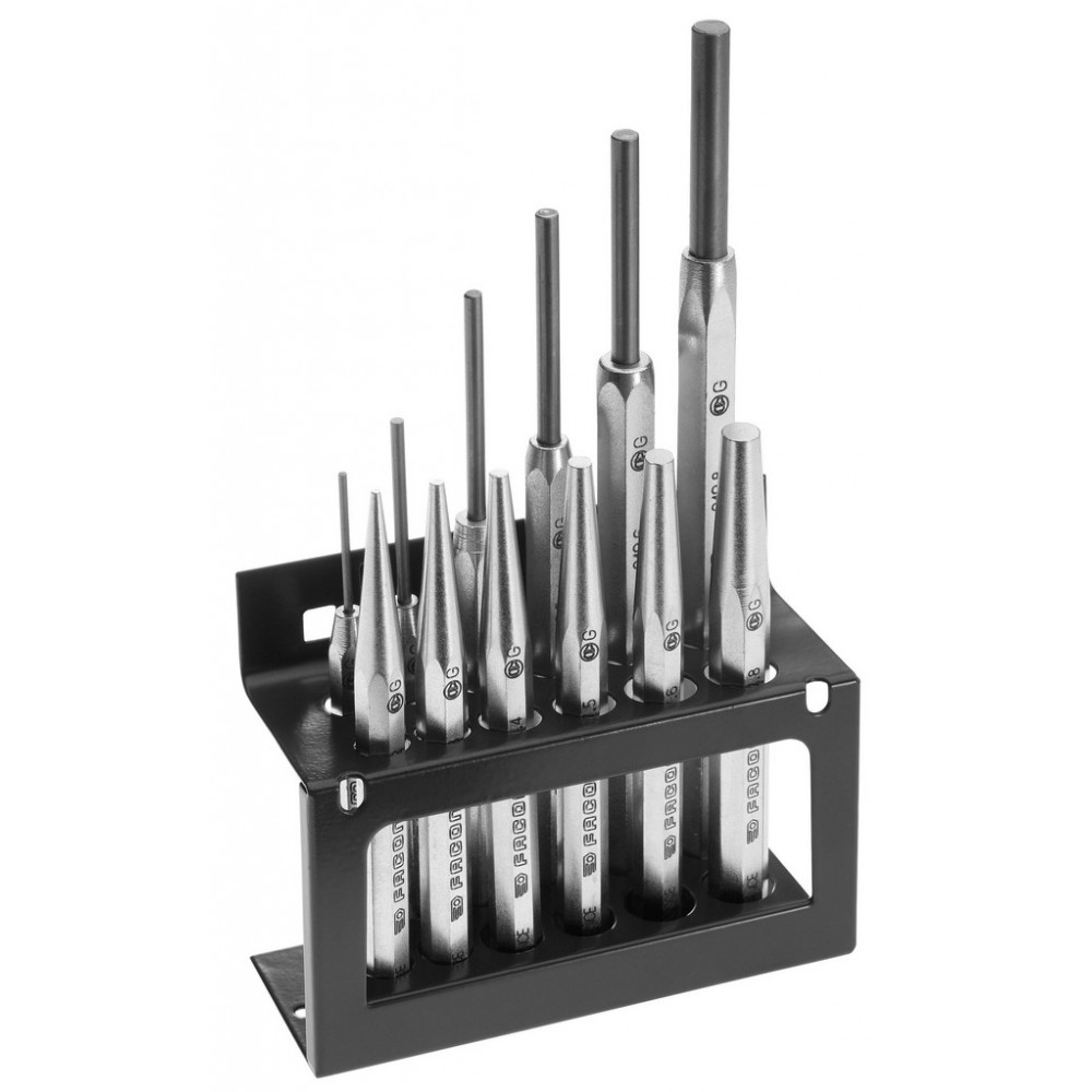 JEU 12 OUTILS CHOCS -STD METAL