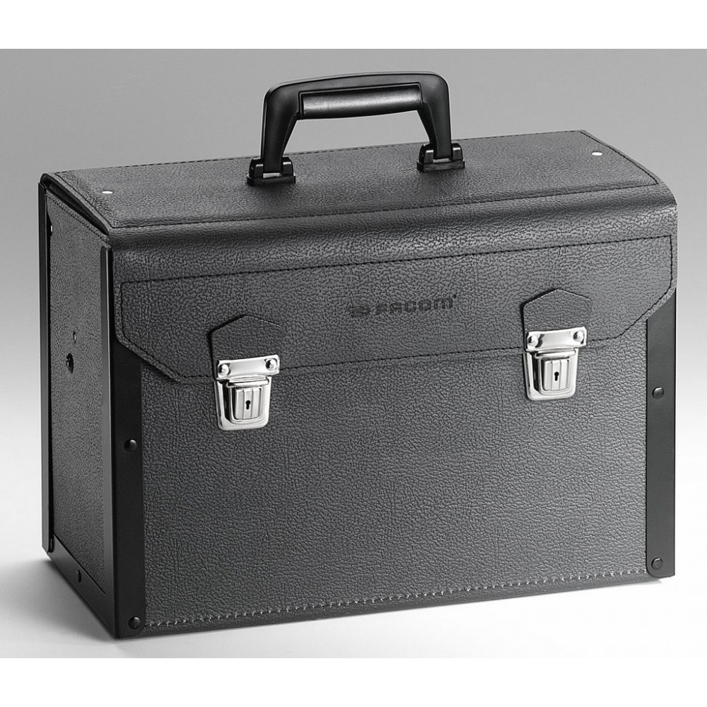 VALISE CUIR A TIROIRS