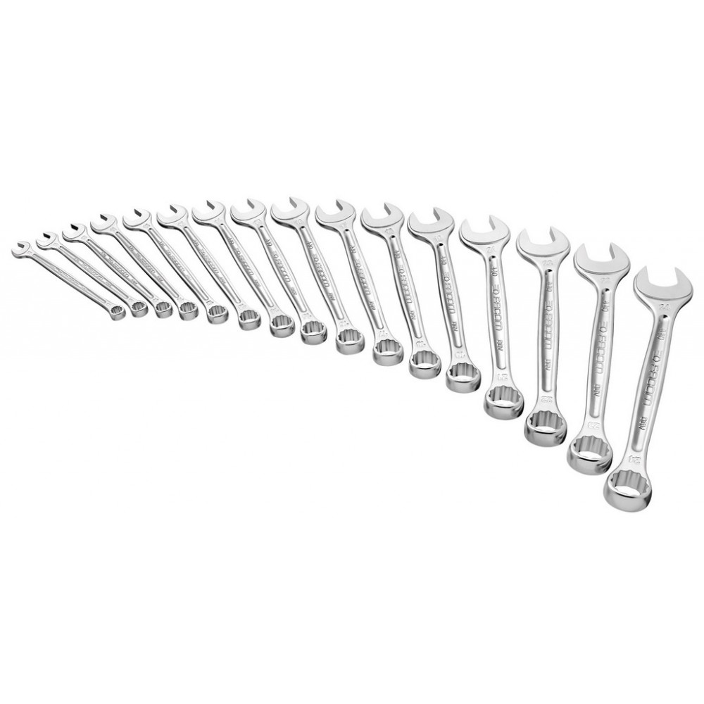 JEU DE 16 CLES MIXTES STD