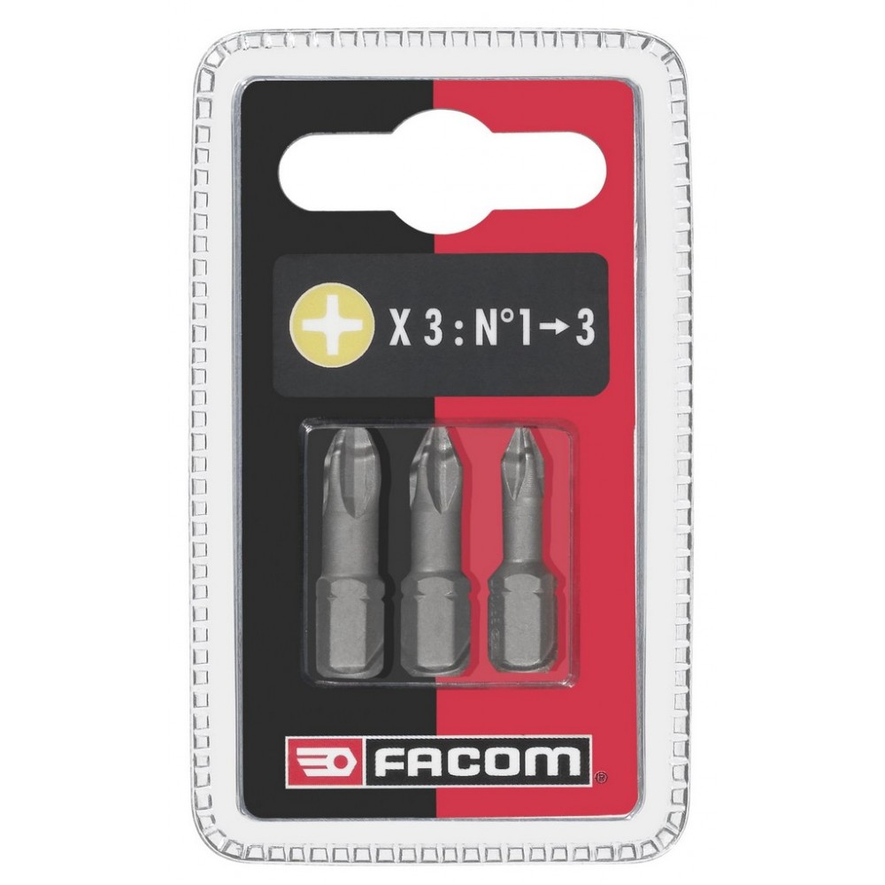 LOT DE 3 EMBOUTS 25MM PH