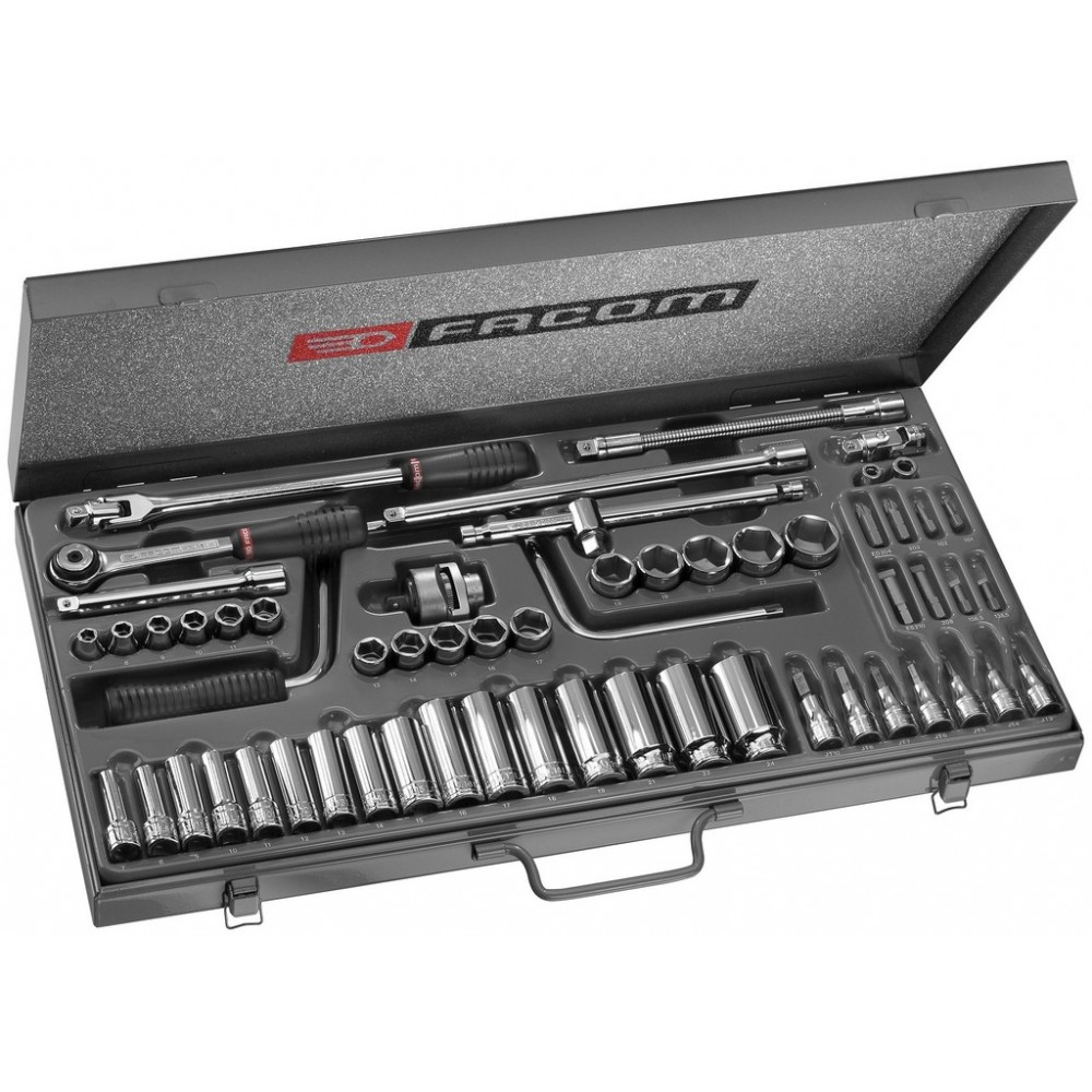 COFFRET DOUILLE 3/8 ET EMBOUTS