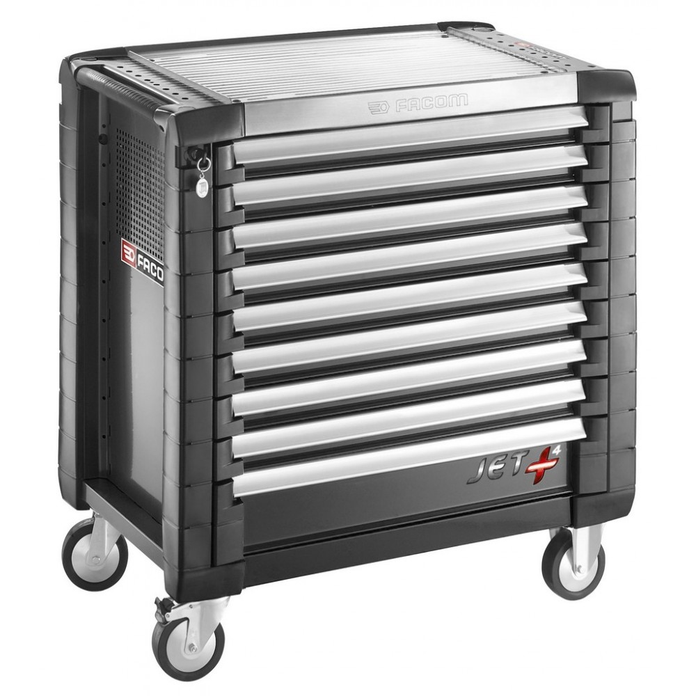 SERVANTE JETM4 9 TIROIRS NOIR