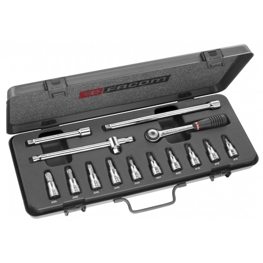 COFFRET DOUIL-TVIS 3/8' TX