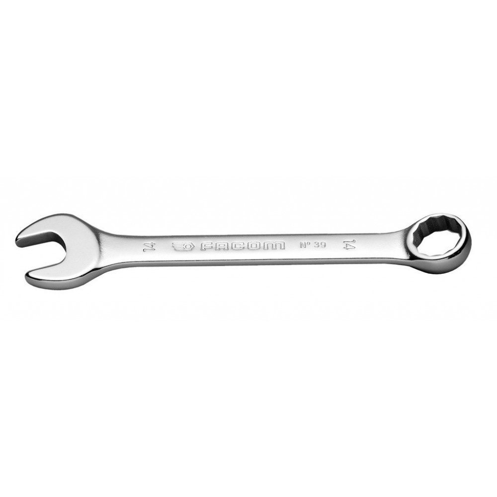 CLE MIXTE COURTE 12 PANS 10 MM