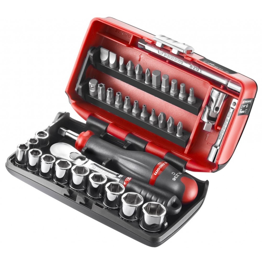 COFFRET DOUILLES 1/4' INCH-6PT
