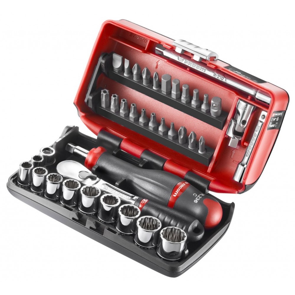 COFFRET DOUILLES 1/4'INCH-12PT