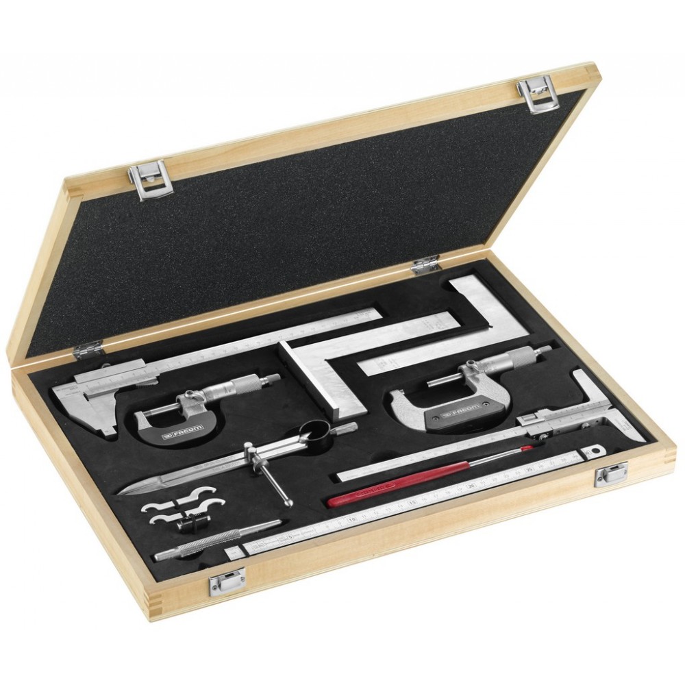 COFFRET METROLOGIE 10 OUTILS