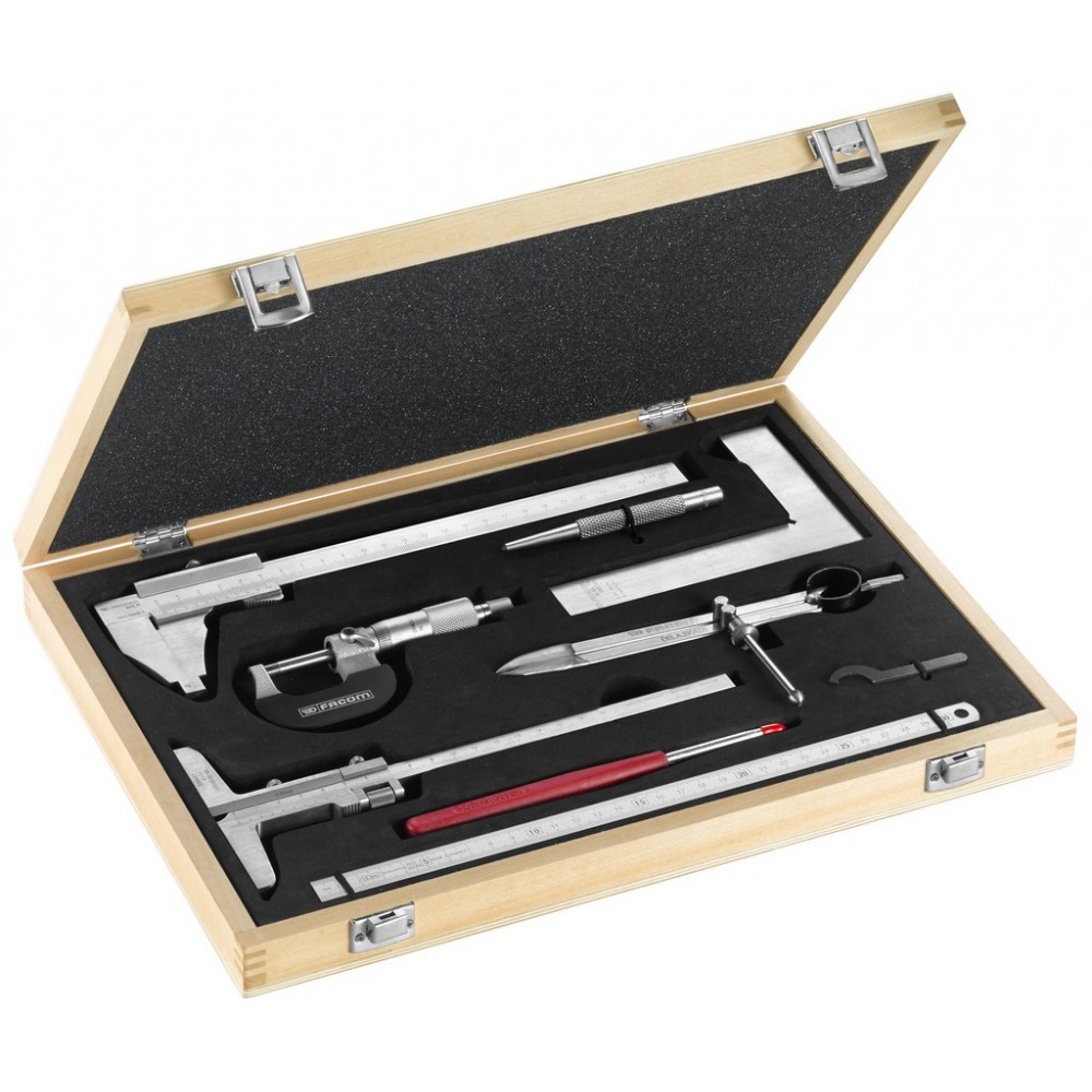COFFRET METROLOGIE 8 OUTILS
