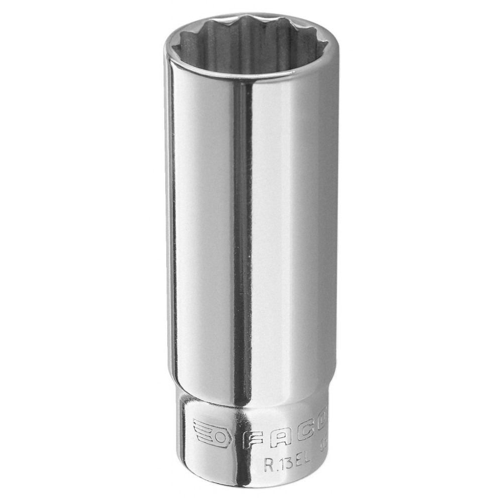 DOUILLE 1/4 LONGUE 12P 7MM