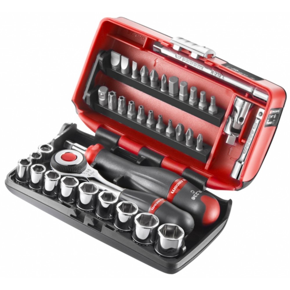 COFFRET DOUILLES 1/4' INCH-6PT