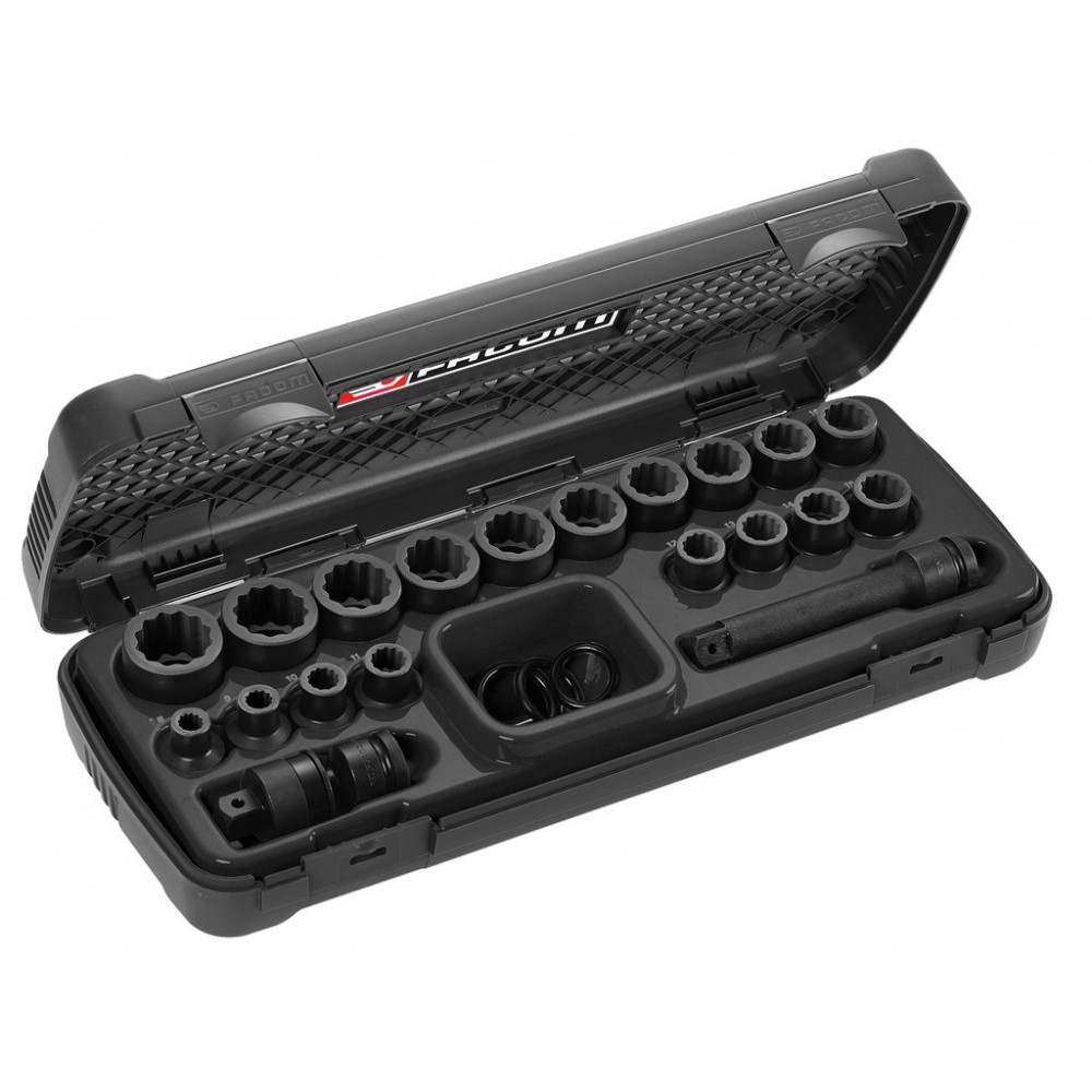 COFFRET DE DOUILLES IMAPCT 12 PANS 1/2