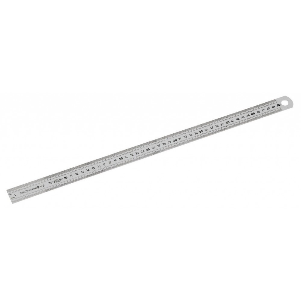 1500 MM METRIQUE REGLET INOX 1 FACE