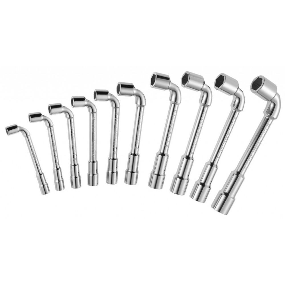 JEU 10 CLÉS À PIPE S 6X6 PANS