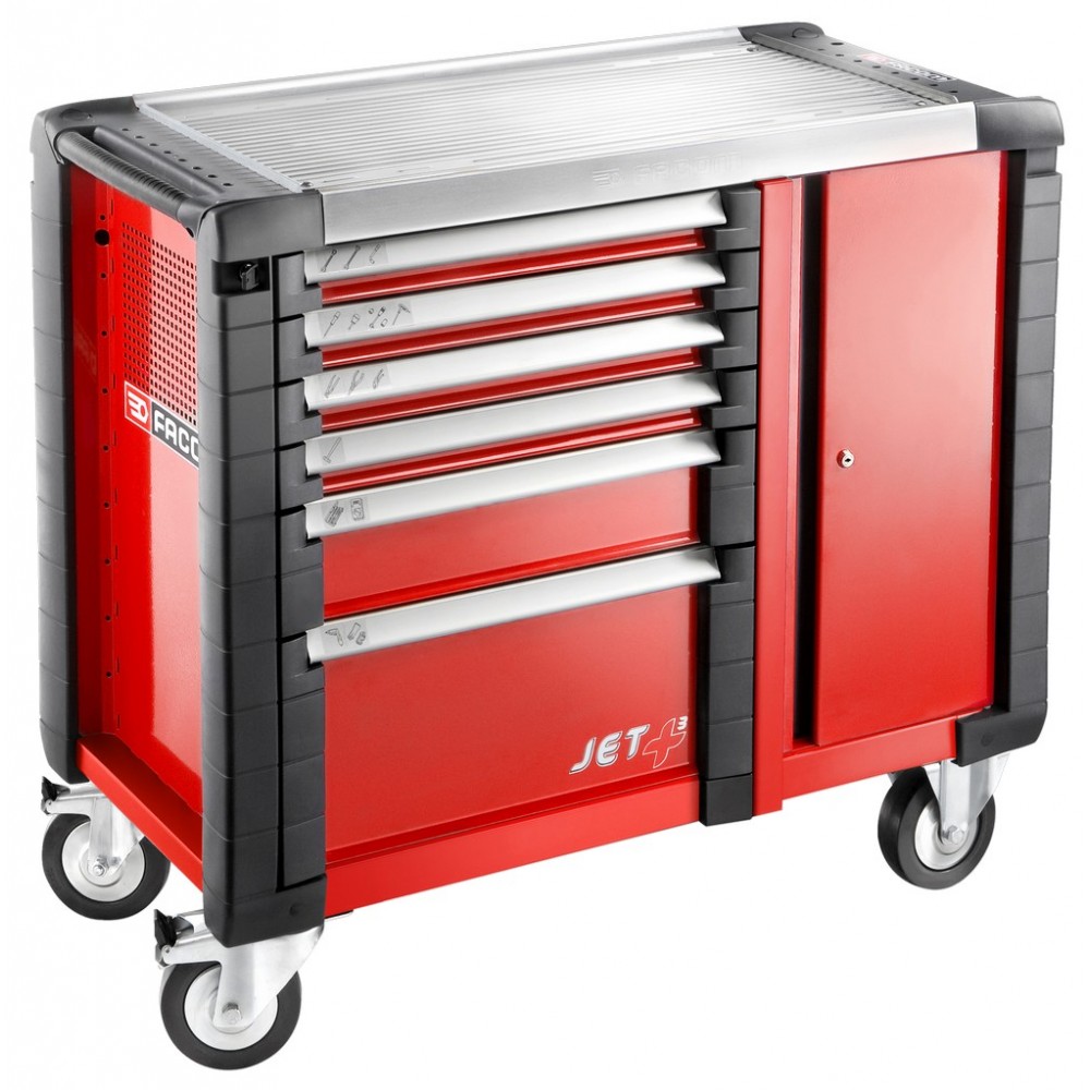 ETABLI MOBILE JETPLUS 6T ROUGE