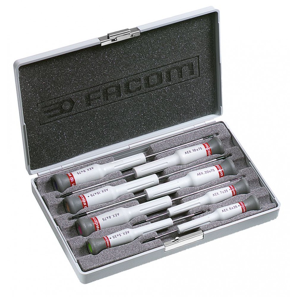 COFFRET 8 TOURNEVIS MICRO TORX
