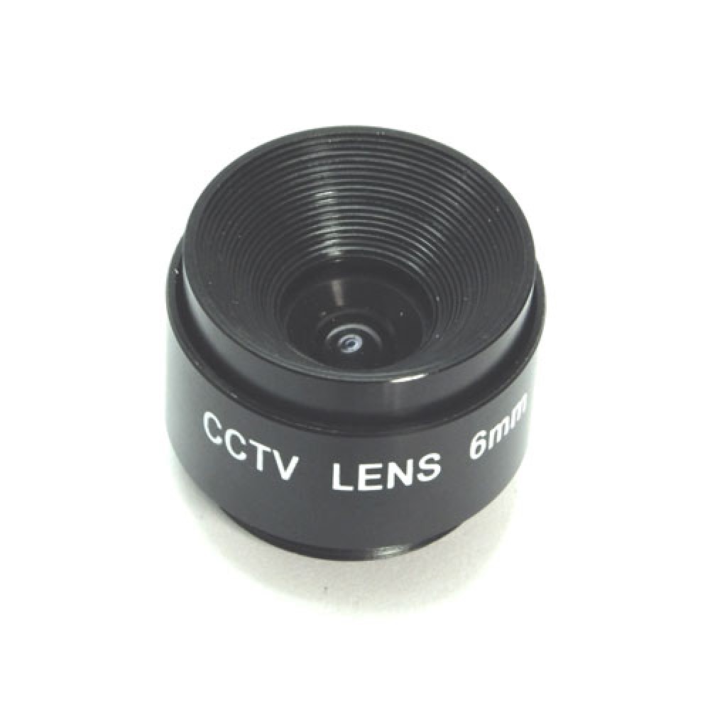 OBJECTIF CAMERA MONTURE C - 6MM F 2.0