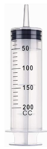 seringe plastique 200ml/GEBILDET/NA