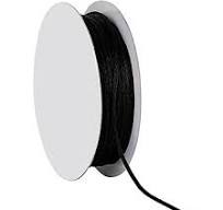 99.842.44 CORDELETTE SATIN NOIR DIAM 2mm/NA/NA